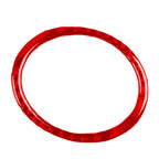 Water Cup Holder Ring Cover Trim for BMW 3 Series E36 (1994–1996) Carbon Fiber Red