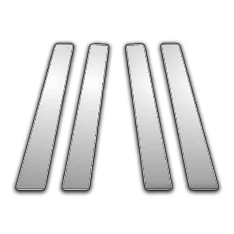 4Pc Chrome Pillar Post Covers for 07-09 Saturn Aura - Upgrade Your Auto P6407