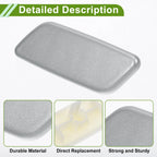 Front Left Washer Nozzle Cover for Toyota Prado (2012–2015) 8504560090 Silver Tone