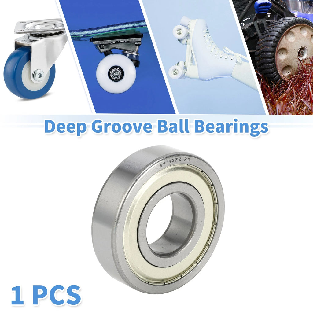 Deep Groove Ball Bearing 32x75x20mm for Scooter Skateboard (1 Pc)
