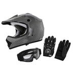 Youth Motocross Helmet for Dirt Bikes ATV Off-Road (S, M, L, XL) DOT