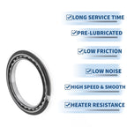 Deep Groove Ball Bearing 6819NR for Scooter Skateboard (95x120x13mm)
