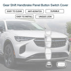 Set of 1 Gear Shift Handbrake Button Switch Cover for Buick Envision (2016–2023)