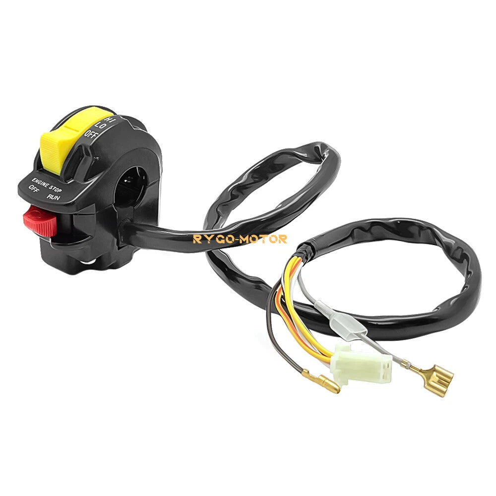 Left Handlebar Kill Stop Headlight Switch for Suzuki LT500R (1987–1990)