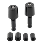 Handlebar Grips for Universal Motorcycle (1.5 in/38.1mm) Black