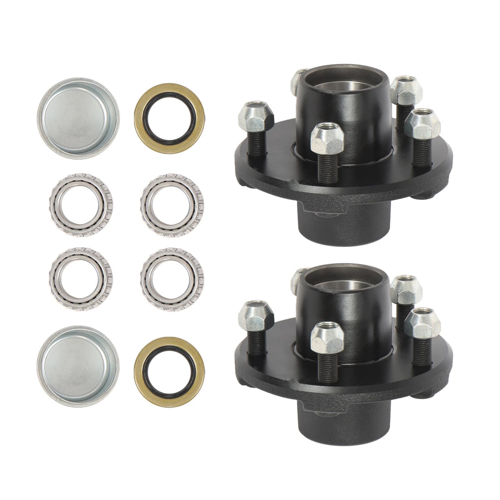 Idler Hub Kit for Trailer Axle (2000 lbs, 5-4.5" Bolt Circle)