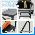 2-Step Ladder for RV Trailer Travel Camper (660 lbs Capacity)