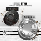 Chrome Timer Cover Cap Protector for Harley Iron 1200 XL1200NS Iron 883 XL883N (2014–2023)