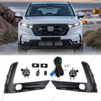 LED Front Bumper Fog Light Set with Switch for Honda CR-V (2023–2026)