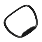Black Steering Wheel Center Ring Cover Trim for Dodge Challenger Charger (2015-2019)