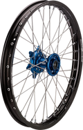 Wheel Assembly for Moose Offroad SX-1 (Complete, Front, Black/Blue)