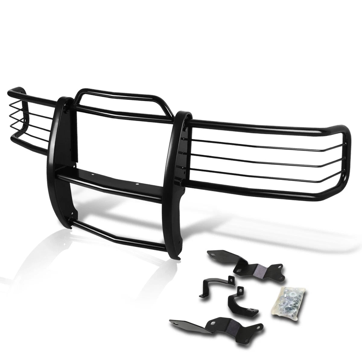 Bumper Brush Grill Guard Protector for Chevy Silverado 1500-2500 HD (2001–2007)