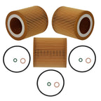 3Pack Engine Oil Filter for BMW X1 X3 (2012–2017) 2.0L/3.0L 11427854049