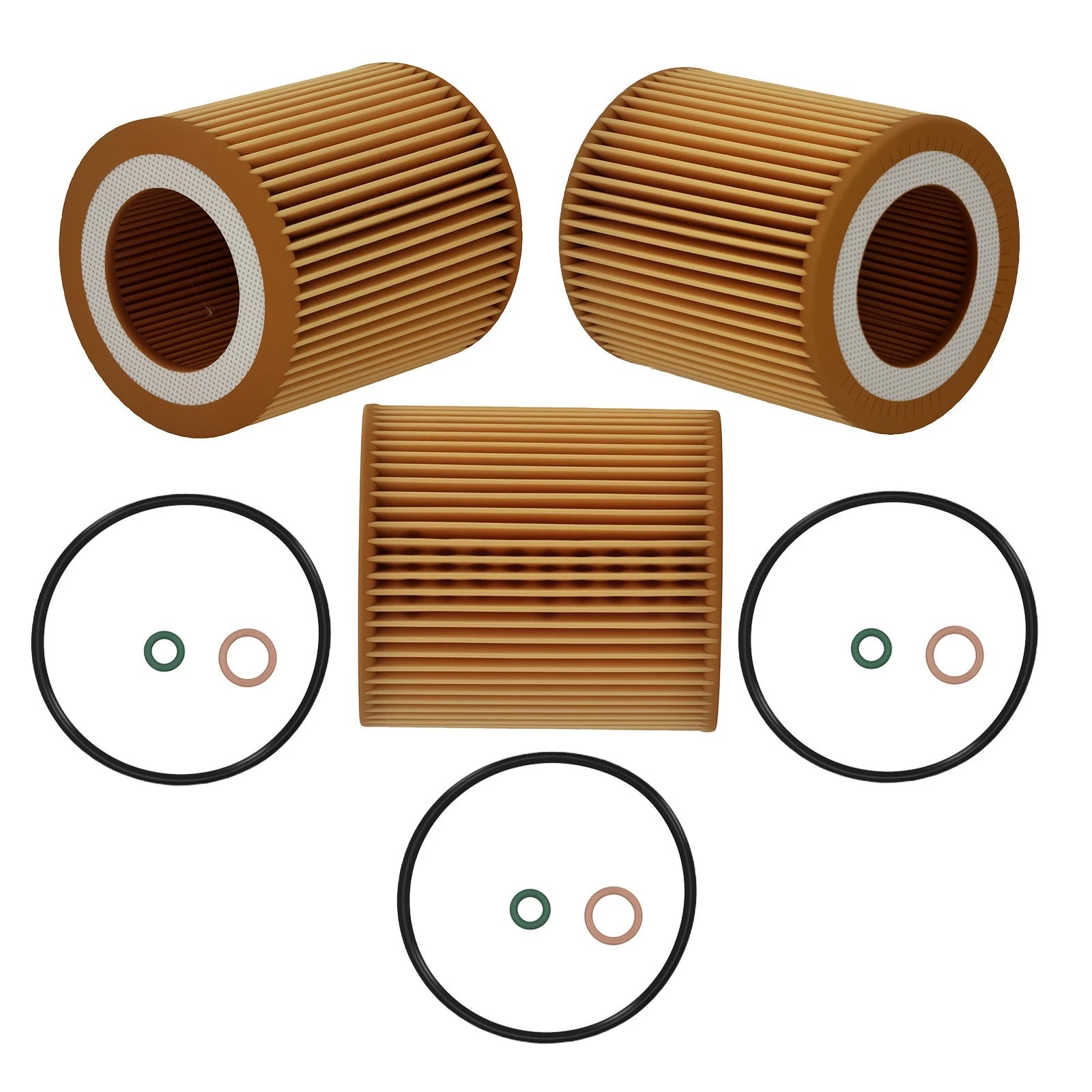 3Pack Engine Oil Filter for BMW X1 X3 (2012–2017) 2.0L/3.0L 11427854049