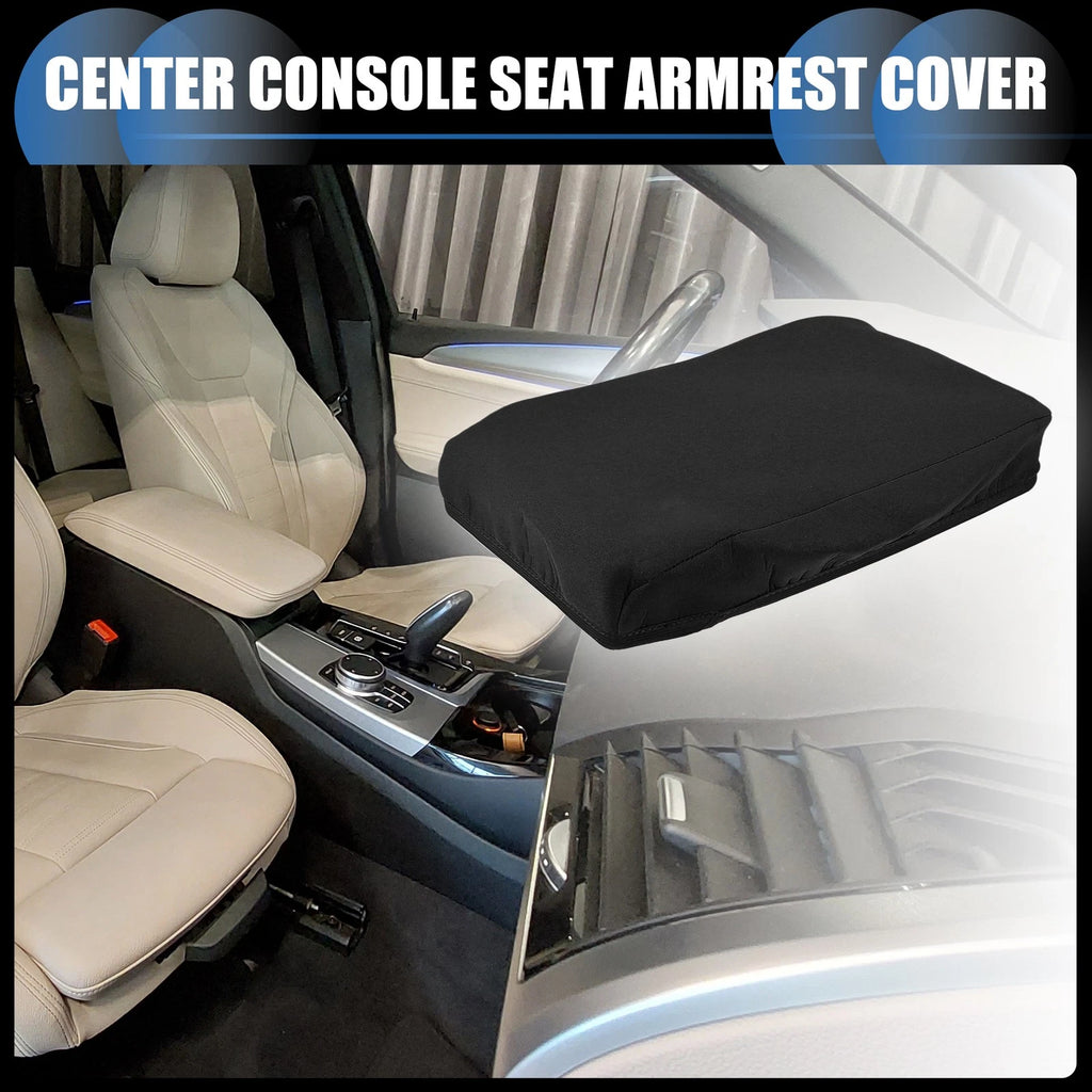 Armrest Protector Cover Pad for BMW X3 (2011–2023) Neoprene Black