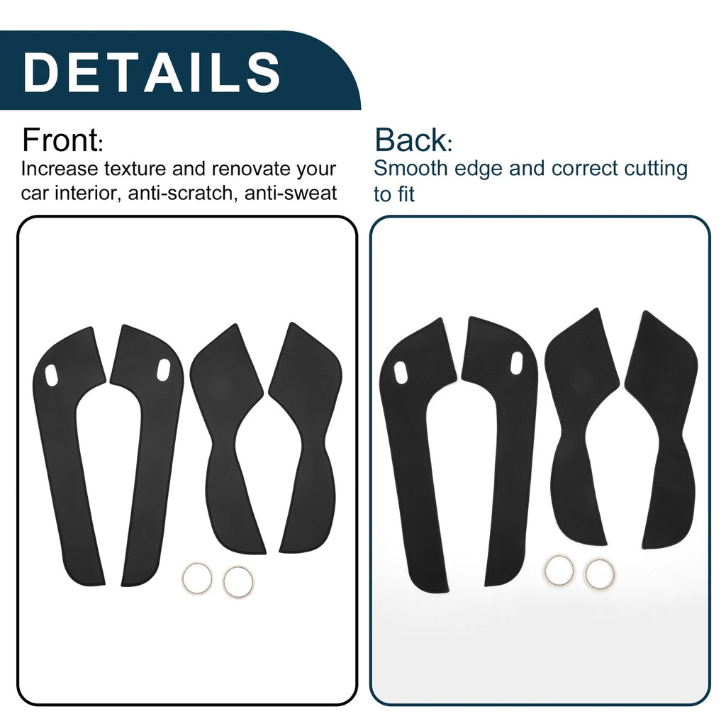 Set of 1 Car Door Anti Kick Pad Sticker Protector for Ford Mondeo (2007–2012)