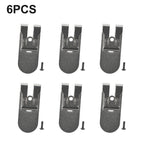 6pcs Belt Clip with Screw for DCF620 DCF620B DCF622 (2017–2023)