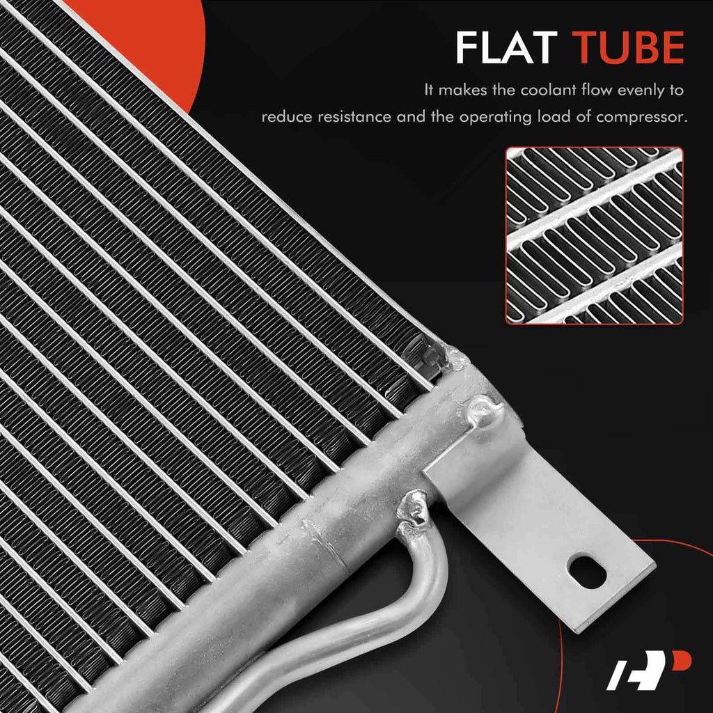 A/C Condenser with Bracket for Jeep Wrangler (2007-2011)