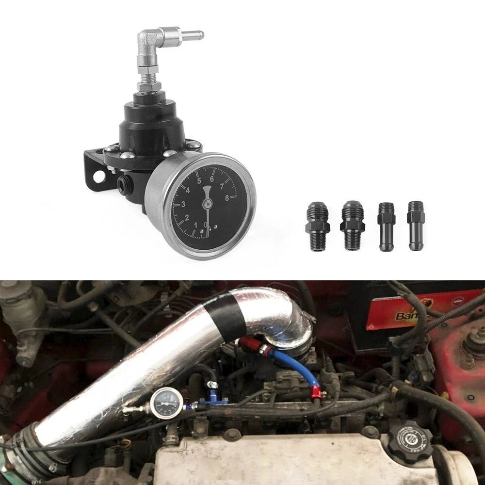 Adjustable Fuel Pressure Regulator Kit for Universal AN6