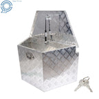 Aluminum Tool Box for Trailer Tongue (29"X15"X18")