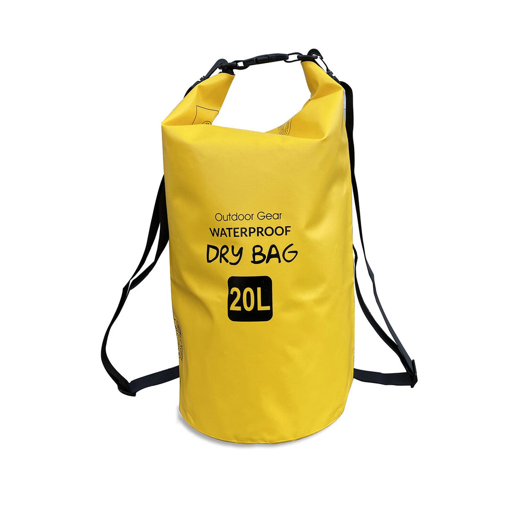 Waterproof Dry Bag Backpack for Rafting Boating (Free Phone Case Included)