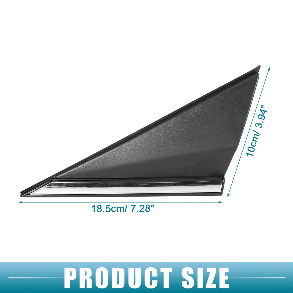 1 Pair Front Mirror Corner Fender Triangle Cover No. 861903X000 for Hyundai 