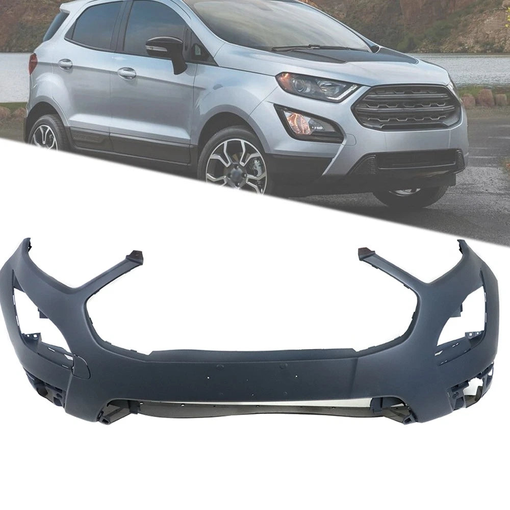 Front Bumper Cover for Ford EcoSport (2018–2020) - Sensor, Towing Hook Hole