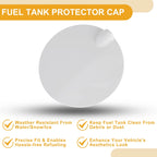 Fuel Tank Door Cap for Ford Focus MK2 MK3 (2008–2011) White