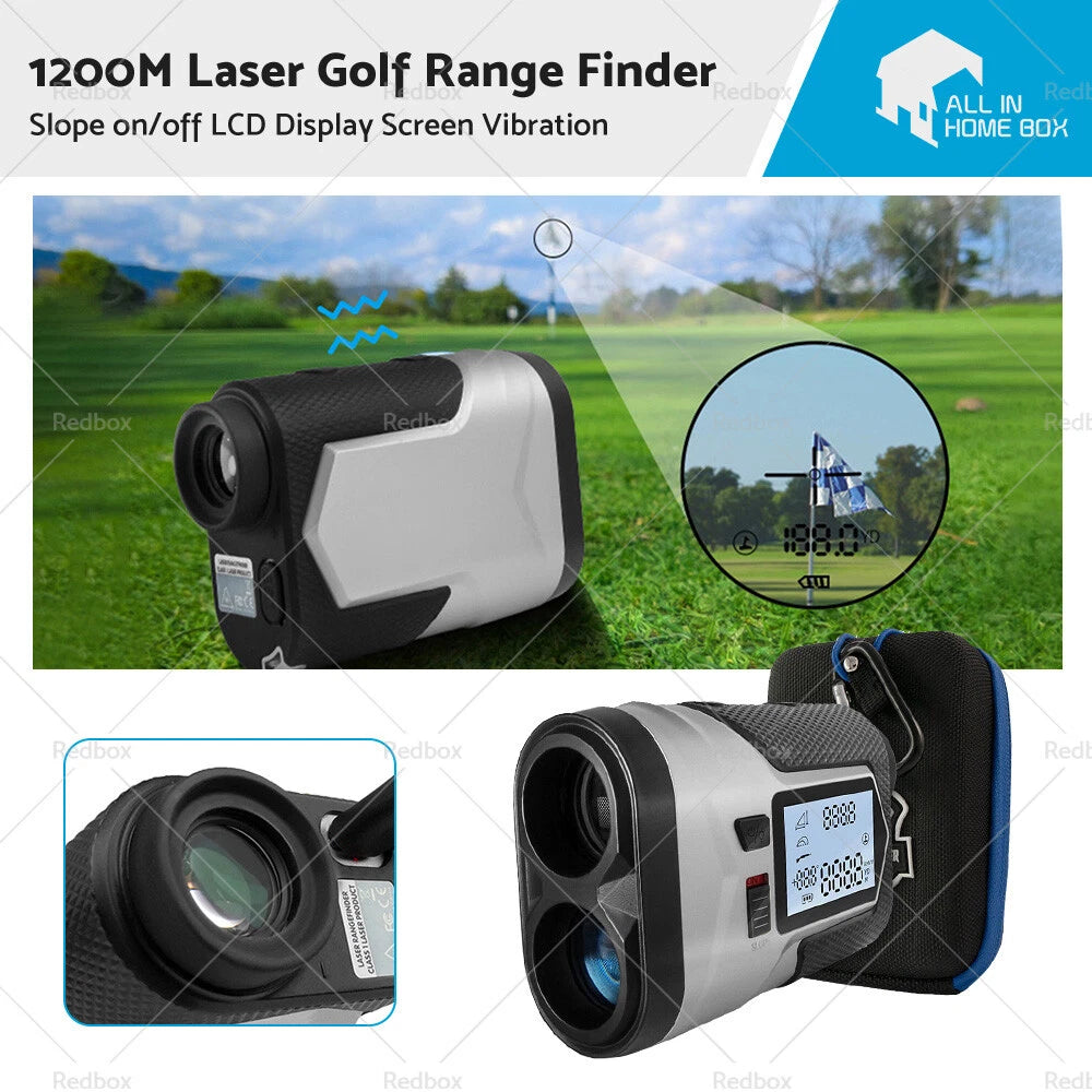 Laser Golf Range Finder 800M with Slope & Vibration for Golf (2023)