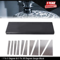 Set of 10 Angle Blocks 1-5 Degree & 5-30 Degree Gauge Precision