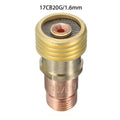 Gas Lens Connector with Mesh for Tig WP 17/18/26