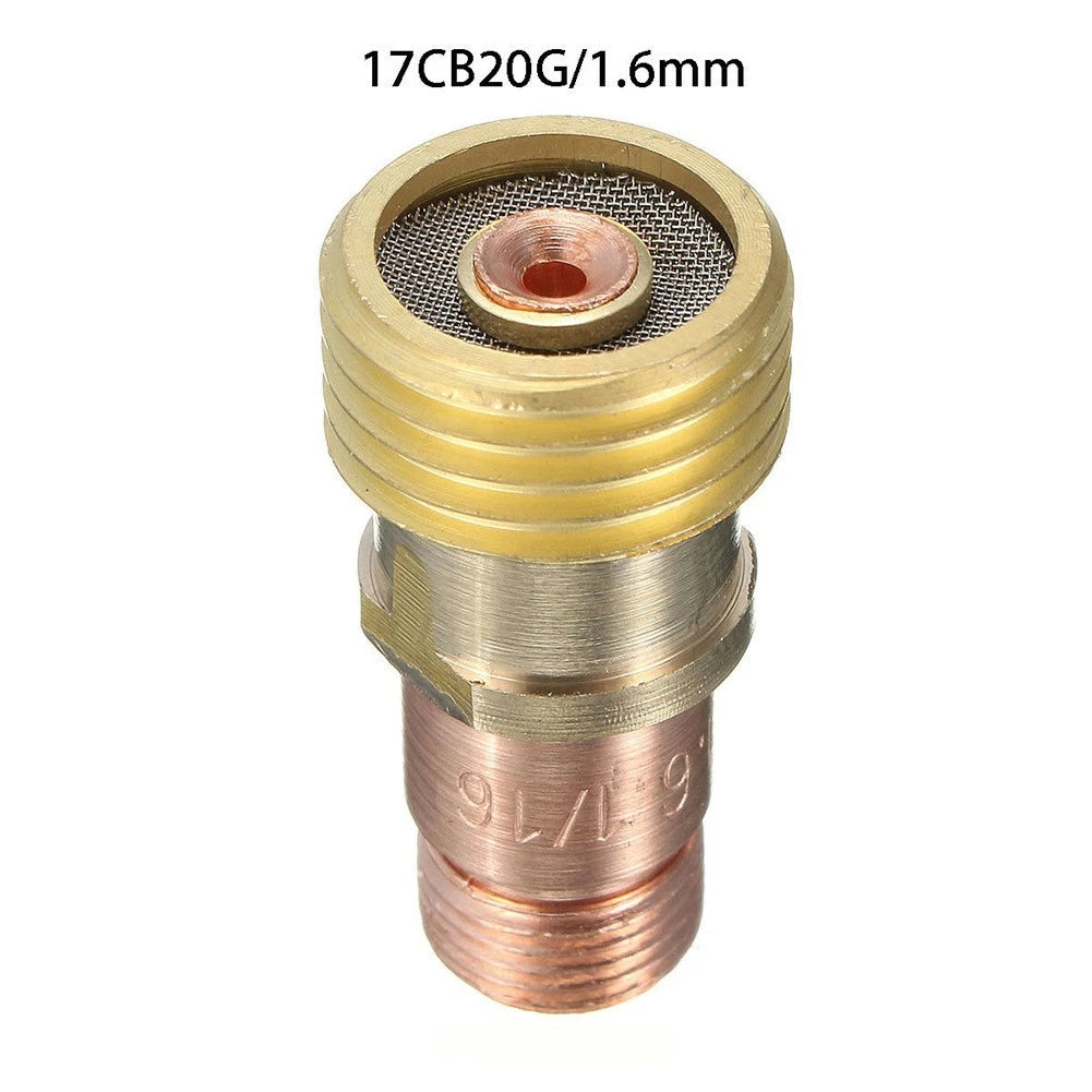 Gas Lens Connector with Mesh for Tig WP 17/18/26