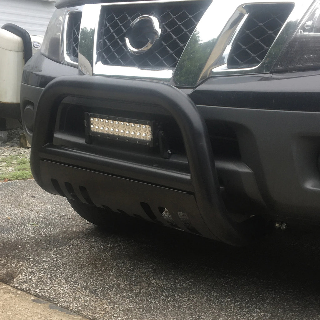 Bull Bar Push Bumper Grille Guard for Nissan Frontier Pathfinder Xterra (2005-2023)