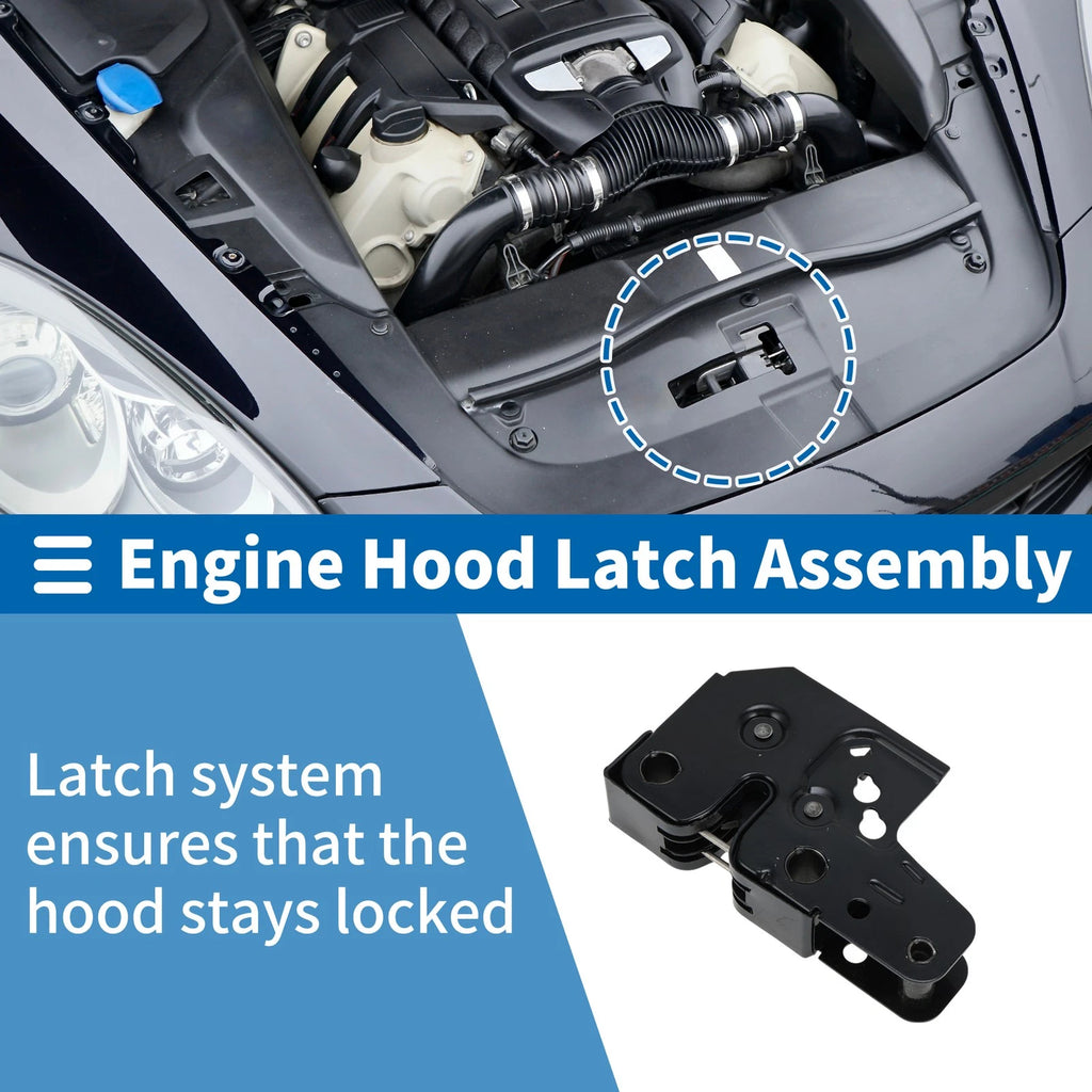 Hood Latch Assembly for Volkswagen Polo (2001–2006) No. 6Q0823509B