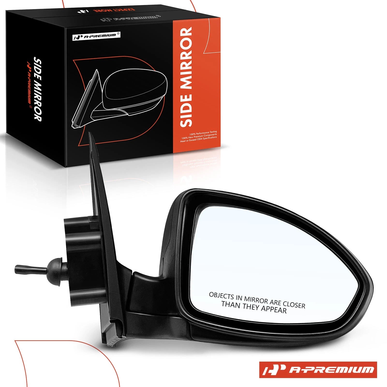 Passenger Manual Mirror for Chevy Cruze (2011–2015)