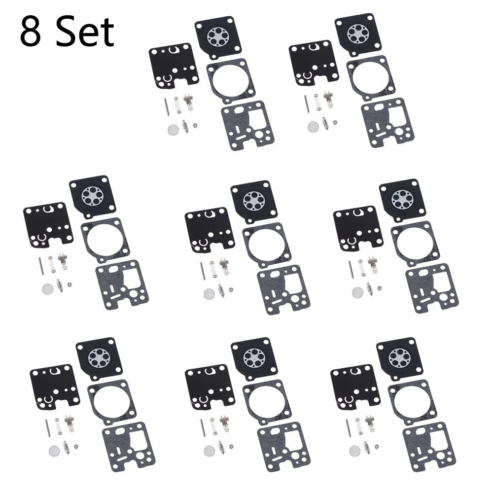 Set of 8 Carburetor Gasket Kit for ECHO ES230 ES231 PB230 PB231 (ZAMA RB-107)