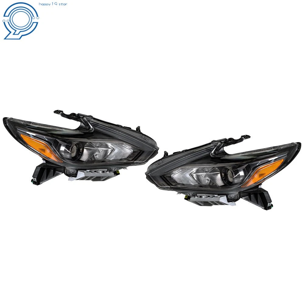 Pair Headlight Assembly for Nissan Altima (2016–2018) Halogen