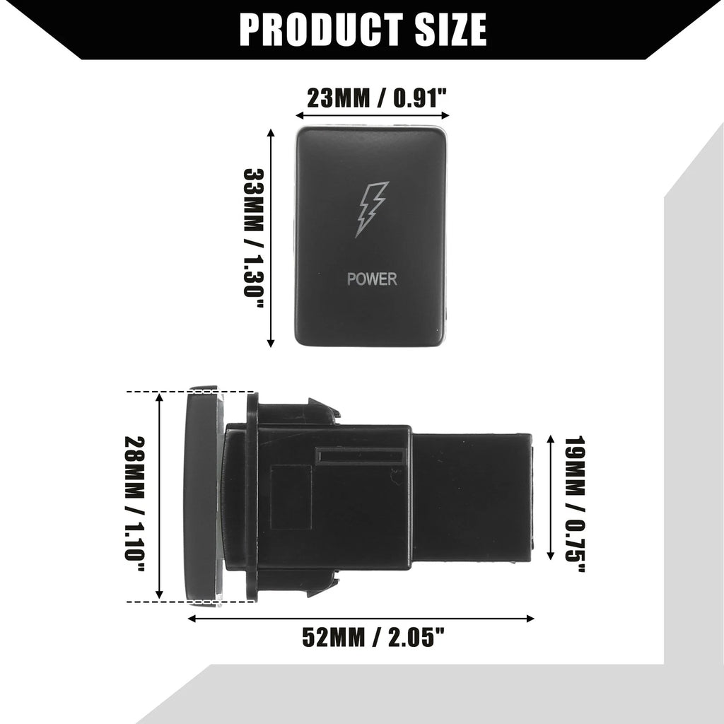 Set of 1 Power Push Button Switch for Toyota Landcruiser 4Runner RAV4 