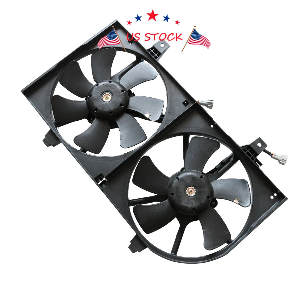 Radiator and Condenser Fan for Nissan Maxima Infiniti I35 (2002–2003)