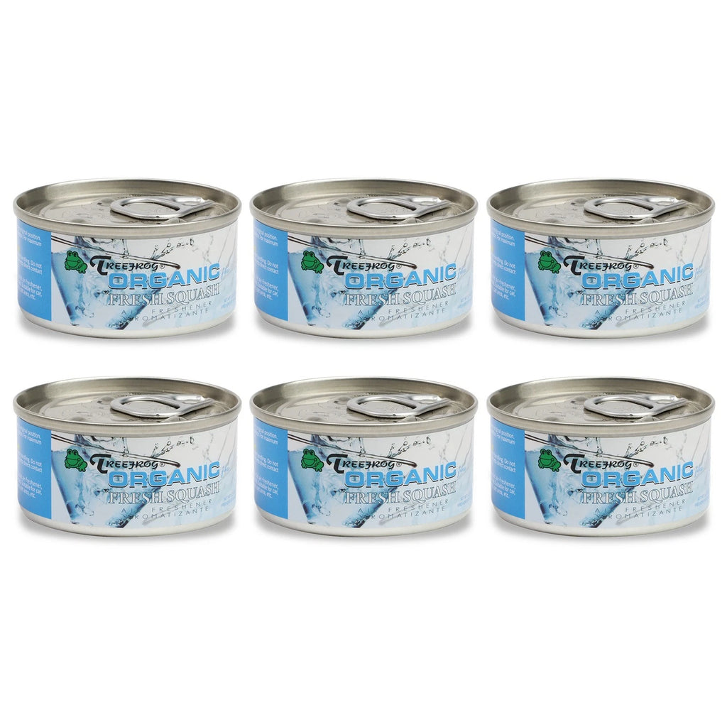 Set of 6 Treefrog Air Fresheners for Fresh Squash (1.27oz)