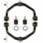 Set of 2 Upper Control Arms + 2 Lower Ball Joints for Ford Ranger 