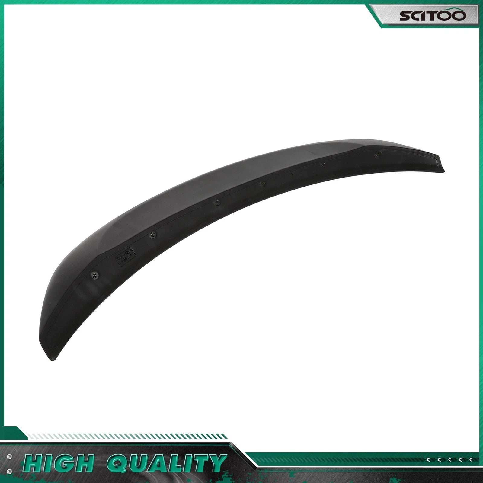 Trunk Spoiler for Volkswagen Beetle (2012–2019) Primed Black ABS