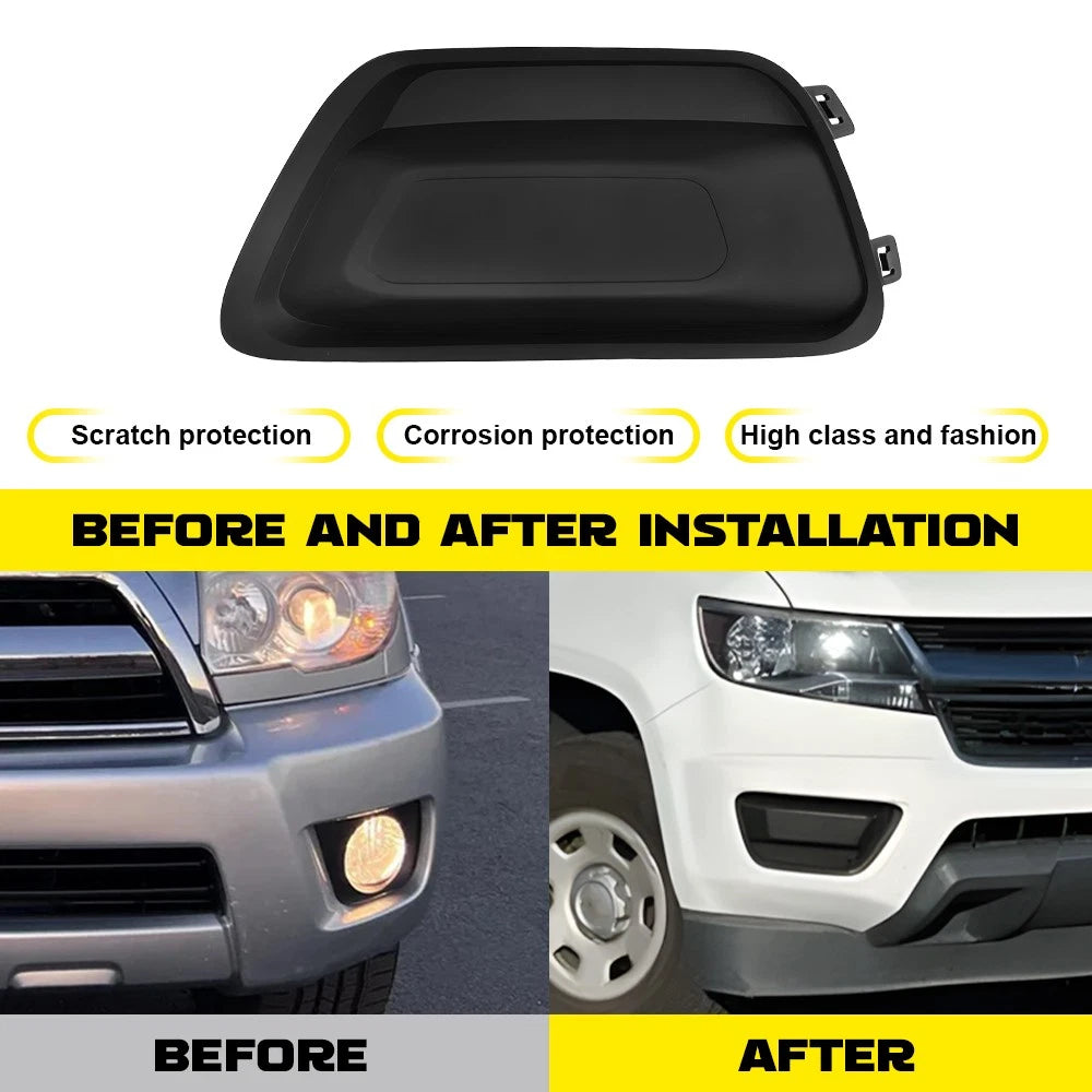 Right Passenger Fog Light Cover for Chevy Colorado (2015â2020)