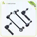 Set of 4 Outer Tie Rod & Sway Bar Links for Chrysler 300 RWD (2005–2010)