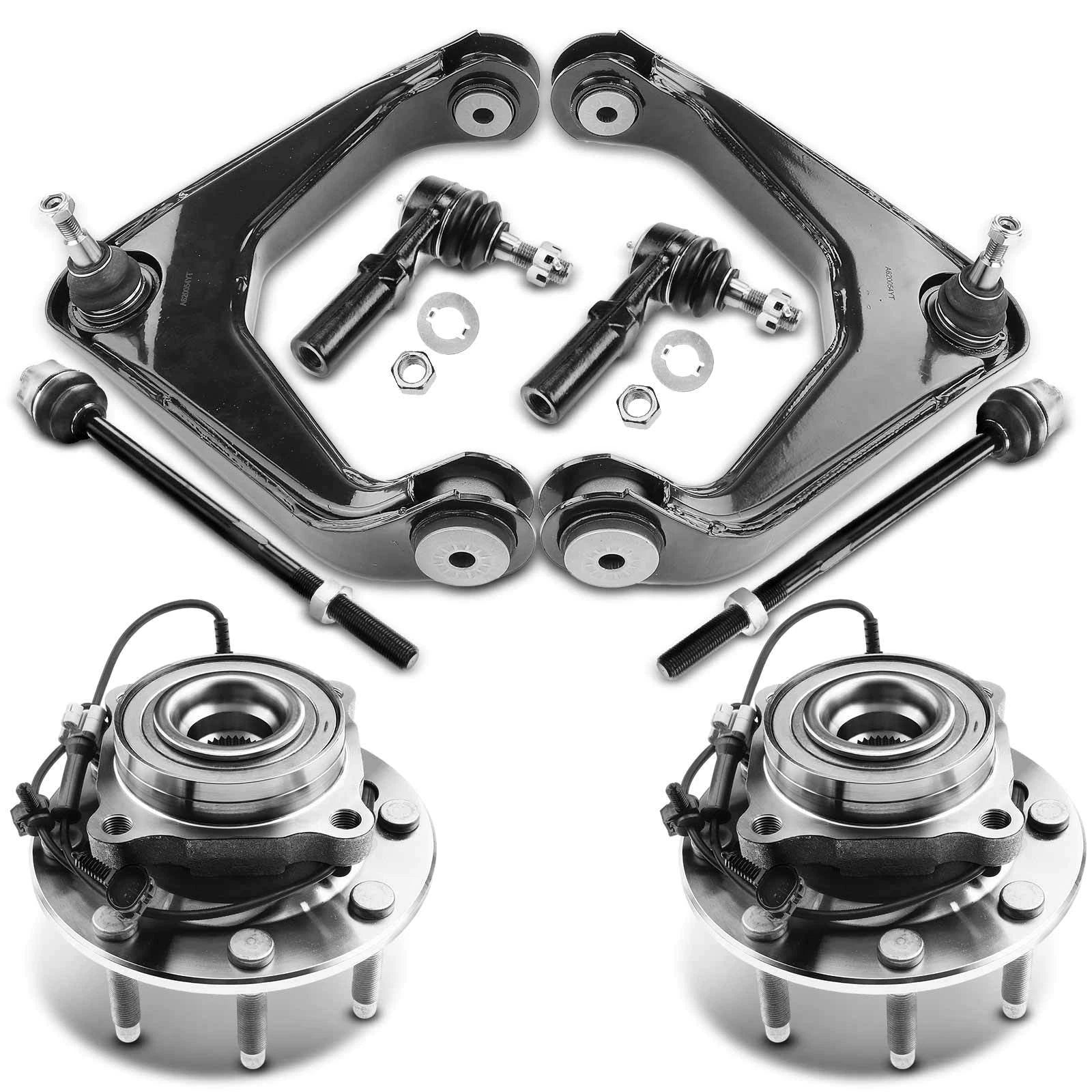 Set of 8 Front Wheel Bearings for Chevy Silverado GMC