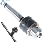 Tail Stock Drill Chuck Tool with MT2 Arbor for Mini Metal Lathe (MT2)