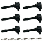6X Ignition Coil & Iridium Spark Plug for Ford F150 (2018–2021)