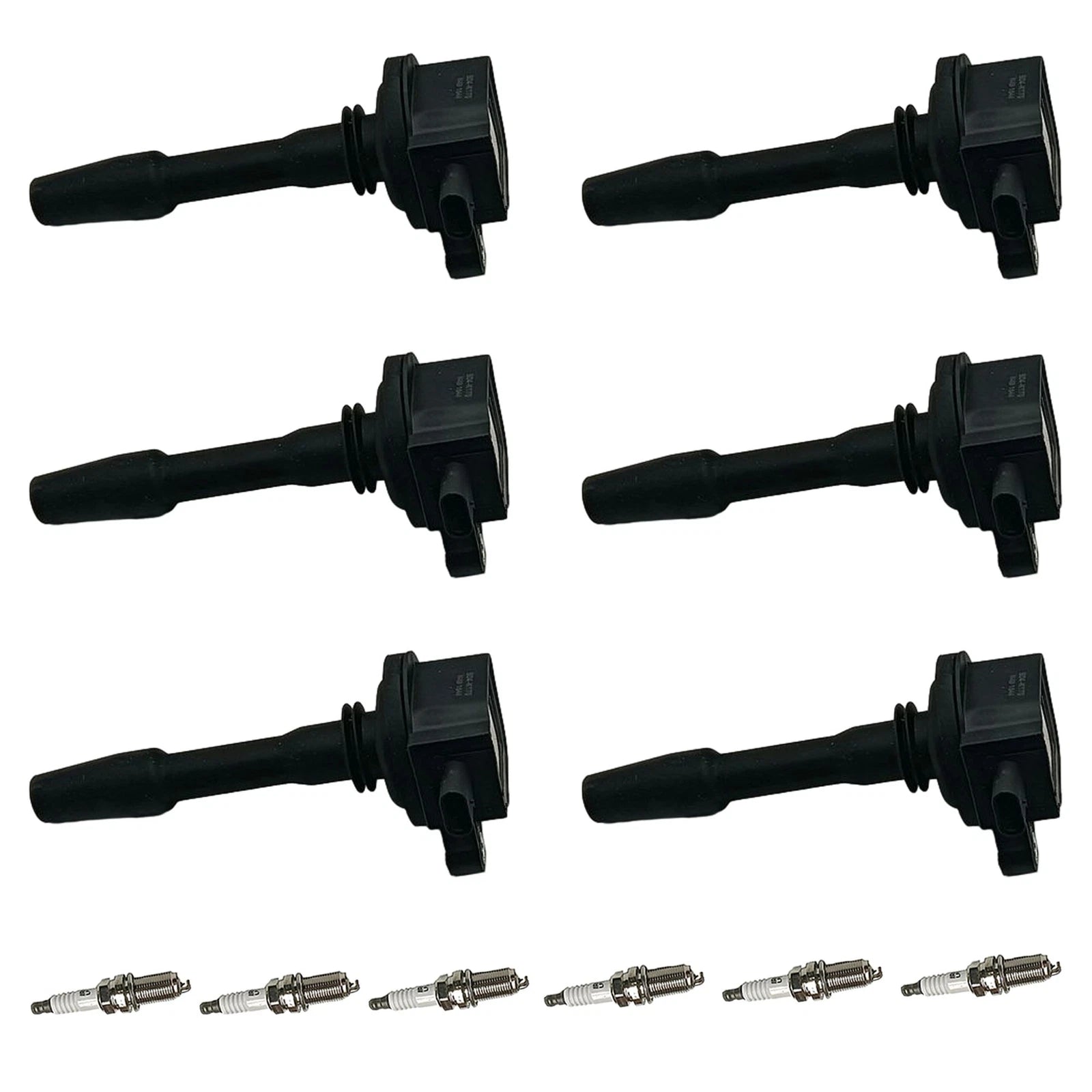 6X Ignition Coil & Iridium Spark Plug for Ford F150 (2018–2021)