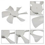 150mm White ABS Roof Vent Fan for RVs and Campers