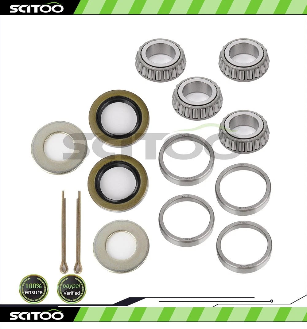 Trailer Galvanized Wheel Bearings 1"x1-1/16" for L44643 / L44610